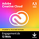 Adobe Creative Cloud all Apps - Etudiants et Enseignants - Licence 1 an - 1 utilisateur - A télécharger Logiciel suite de création multimédia (Multilingue, Windows, MacOS, iOS, Android)