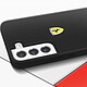 Ferrari Coque Samsung Galaxy S22 Plus Silicone Mate Interieur Soft-touch  Noir pas cher