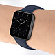 Avis Avizar Bracelet pour Oppo Watch 3 Silicone Soft-Touch Sange à Trous  bleu nuit