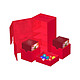 Ultimate Guard - Twin Flip`n`Tray 200+ XenoSkin Monocolor Rouge pas cher