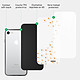 Acheter Evetane Coque iPhone 7/8/ iPhone SE 2020/ 2022 Coque Soft Touch Glossy Marguerite Design