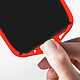 Avis Avizar Coque pour Xiaomi Redmi 12C Silicone Semi-rigide Finition Douce au Toucher Fine  Rouge