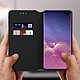 Avis Avizar Etui folio Noir Éco-cuir pour Samsung Galaxy S10 Plus