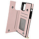 Avizar Coque Cordon iPhone 12 Mini Multifonction Avec Lanière - Rose Gold - Coque cordon avec porte-cartes spécialement conçue pour iPhone 12 Mini.