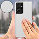 Nillkin Coque pour Samsung S21 Ultra Support Vidéo Super Frosted Shield  Blanc pas cher