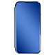 Avizar Étui Clear View iPhone 13 Pro avec Clapet Miroir Support Vidéo bleu Étui spécialement conçu pour votre iPhone 13 Pro