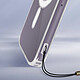 Swissten Coque Magsafe Apple iPhone 14 Pro Max Bi-matière Coins renforcés  Transparent pas cher