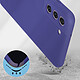 Avis Avizar Coque pour Samsung Galaxy S21 FESilicone Semi-rigide Finition Soft Touch Fine Violet
