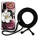 LaCoqueFrançaise Coque cordon Samsung Galaxy S20 Dessin Fleurs roses Coque cordon Samsung Galaxy S20 Dessin Fleurs roses