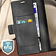 Avis Avizar Coque Clapet pour Samsung Z Fold 5 Portefeuille Anti RFID Série Vintage noir