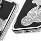 Acheter Avizar Coque Paillette pour iPhone 16 Motif Ourson avec Strass Argent