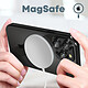 Avis Avizar Coque MagSafe pour iPhone 14 Pro Silicone Protection Caméra  Contour Chromé Noir