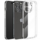 Avizar Coque pour iPhone 16 Pro Max Épaisseur 1.5mm Caméra protégée Transparent Finition transparente préservant l'esthétique et la couleur originale de votre smartphone