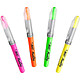 Acheter BIC Pochette de 4 surligneur Flex pointe pinceau. Trait 1 à 4,3mm. Jaune, orange, rose et vert.