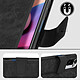 Avizar Étui Xiaomi Redmi Note 10 et Note 10s Vintage Porte-carte Fonction Support noir pas cher