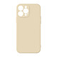 Avizar Coque iPhone 13 Pro Silicone Semi-Rigide Finition Soft Touch blanc cassé - Coque spécialement conçue pour votre iPhone 13 Pro.