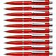 SCHNEIDER Stylo à bille Optima rouge Pte Moyenne rouge x 10 Stylo à bille