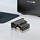 Avizar Convertisseur Vidéo HDMI Femelle vers DVI Mâle Bidirectionnel  Noir Plaqué Or pas cher