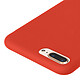Acheter Forcell  Coque iPhone 7 Plus/iPhone 8 Plus Coque Soft Touch Silicone Gel Rouge