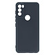 Avizar Coque pour Motorola Moto G71 5G Silicone Semi-rigide Finition Soft-touch Fine  bleu nuit - Coque de protection spécifique au Motorola Moto G71 5G