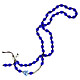 Avizar Bijou de Téléphone Bracelet à Perles bleu foncé Collection Audacious - Bracelet téléphone pratique et décoratif, Collection Audacious, pour empêcher votre téléphone de glisser de vos mains.