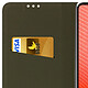 Avizar Étui Samsung Galaxy A72 Housse Folio Porte-carte Fonction Support Noir pas cher