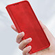 Acheter Avizar Étui pour Sony Xperia 5 V Clapet Portefeuille Motif Damier  Rouge