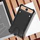 Avis Avizar Coque Smartphone 5'' à 5.3'' Souple Coins Bumper Porte-carte Amovible  Noir