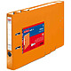 HERLITZ Pack de 5 classeurs maX.file protect, A4, 50 mm, orange Classeur à levier