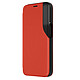 Avizar Étui Folio pour iPhone 15 Plus Clapet Support Vidéo  Orange - Étui en simili cuir conçu pour iPhone 15 Plus, alliant protection et praticité
