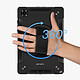 Acheter 4smarts Coque pour Samsung Galaxy Tab A8 10.5 Multicouche Antichoc Poignée Rotative Béquille Grip  Noir