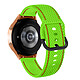 Avizar Bracelet pour Galaxy Watch 5 / 5 Pro / 4 Silicone Coutures Bicolore  Vert / Rouge - Bracelet spécialement conçu pour votre Samsung Galaxy Watch 5 / 5 Pro / 4