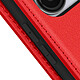 Acheter Avizar Étui pour Nokia 3.1 Plus Porte-carte Support Vidéo Clapet Magnétique Rouge