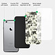 Acheter LaCoqueFrançaise Coque iPhone 6/6S Coque Soft Touch Glossy Botanic Evasion Design