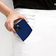 Avizar Coque iPhone 13 Mini Silicone Semi-rigide Finition Soft-touch bleu roi pas cher