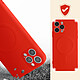 Acheter Avizar Coque Magsafe iPhone 12 Pro Silicone Souple Intérieur Soft-touch Mag Cover  rouge