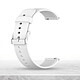 Avizar Bracelet pour Huawei Watch 3 Pro Silicone Souple Blanc pas cher
