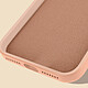 Avizar Coque Magsafe iPhone 12 Pro Max Silicone Souple Intérieur Soft-touch Mag Cover  rose gold pas cher