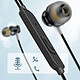 Acheter Écouteurs Filaires USB C Intra-auriculaires Microphone et Boutons LinQ Noir