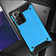 Acheter Avizar Coque Samsung Galaxy Note 20 Ultra Bi-matière Design Relief Antichute Bleu