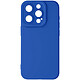 Avizar Coque pour iPhone 15 Pro Silicone Mat Protection Caméra Bleu Couleurs éclatantes pour un style élégant qui ravive le design de votre smartphone