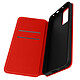 Avizar Housse pour Xiaomi 12 Lite Clapet Portefeuille Fonction Support Vidéo  rouge Etui rouge spécifiquement conçu pour votre Xiaomi 12 Lite