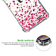 Acheter Evetane Coque iPhone 11 anti-choc souple angles renforcés transparente Motif Confettis De Coeur