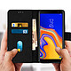 Avis Avizar Etui folio Noir Porte-Carte pour Samsung Galaxy J6 Plus