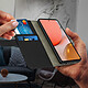 Avizar Housse Samsung Galaxy A72 Porte-carte Fonction Support Vidéo noir pas cher