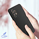 Acheter Avizar Coque pour Samsung Galaxy A53 5G Silicone Semi-rigide Finition Soft-touch Fine  Noir