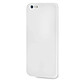 Muvit Coque pour iPhone 6 / 6S / 7 / 8 Fever Ivoire Ultrafine Blanc Ultrafine et légère