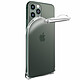 Avizar Coque Apple iPhone 11 Pro Max Silicone Flexible Coins Bumper Transparent pas cher