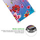 Acheter Evetane Coque Samsung Galaxy Note 10 anti-choc souple angles renforcés transparente Motif Fleurs Multicolores