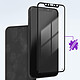Force Glass Verre Incassable pour iPhone XS Max et 11 Pro Max Dureté 9H+ Garantie à vie  Noir pas cher